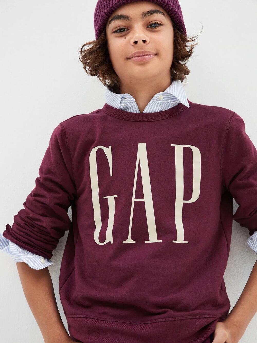 Gap Logo Crew Neck Sweatshirt kids size medium